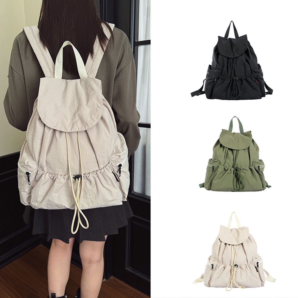 Drawstring Backpack Nylon Ruck - đánh giá và giá Canvas Backpack Casual